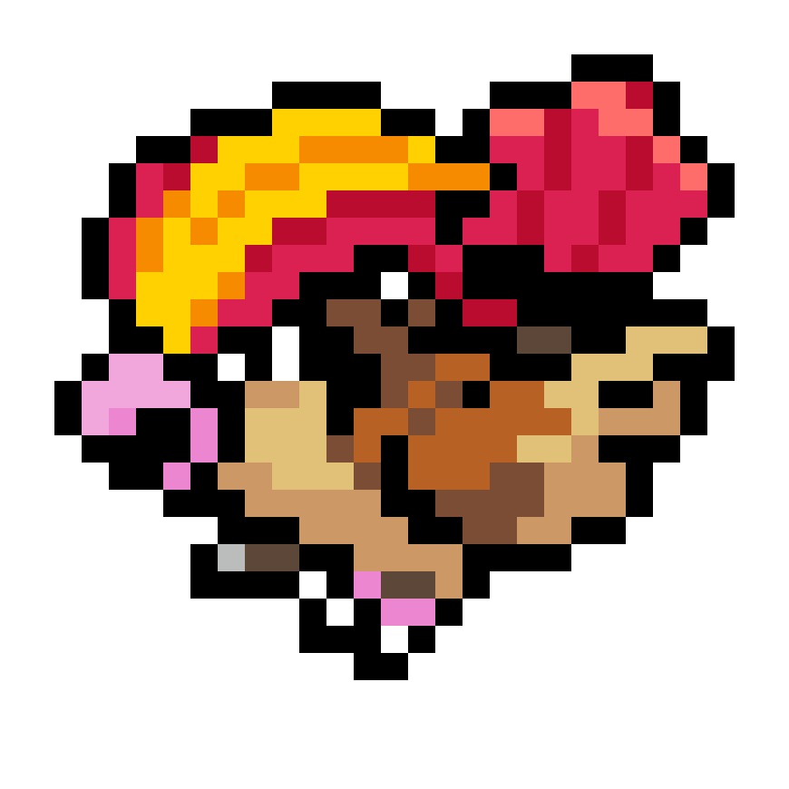 #18 Pidgeot pärlplatta mall