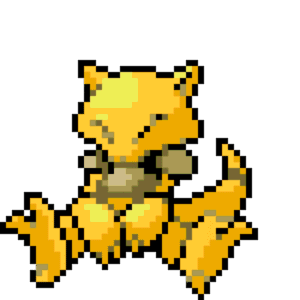 Abra pärlplatta mall