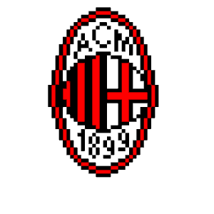 AC Milan Pärlplatta Design