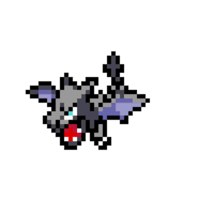 Aerodactyl pärlplatta mall