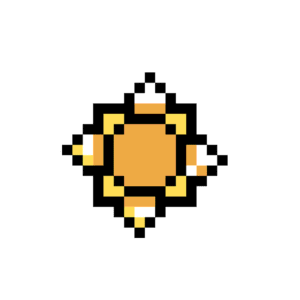 Åskmedalj pärlplatta mall