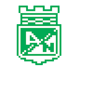 Atlético Nacional Pärlplatta Design