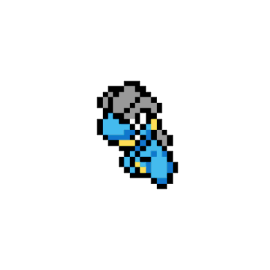 Bagon Nyckelring pärlplatta mall