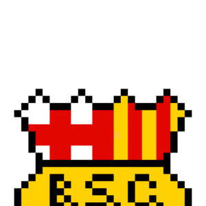 Barcelona SC Emblem Pärlplatta Design
