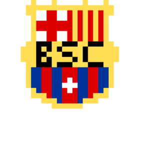Barcelona SC Emblem Pärlplatta Design