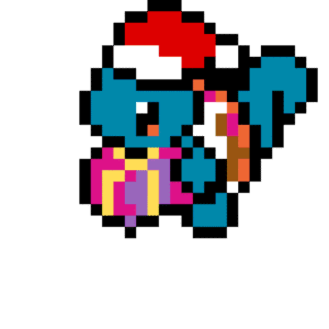 Charlando Jul pärlplatta mall