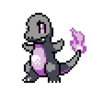 Charmander Fatuo pärlplatta mall