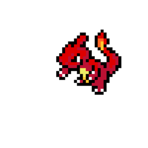 Charmeleon pärlplatta mall