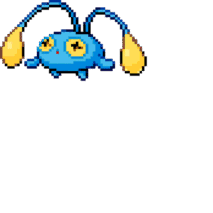 Chinchou pärlplatta mall