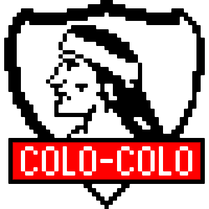 Colo-Colo Svartvit Pärlplatta Design