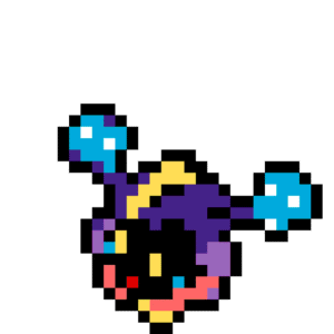 Cosmog Pokemon pärlplatta mall