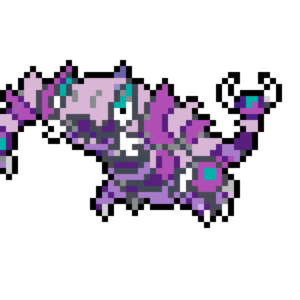 Drapion pärlplatta mall