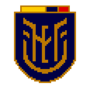 Ecuadors Landslagsemblem Pärlplatta Design