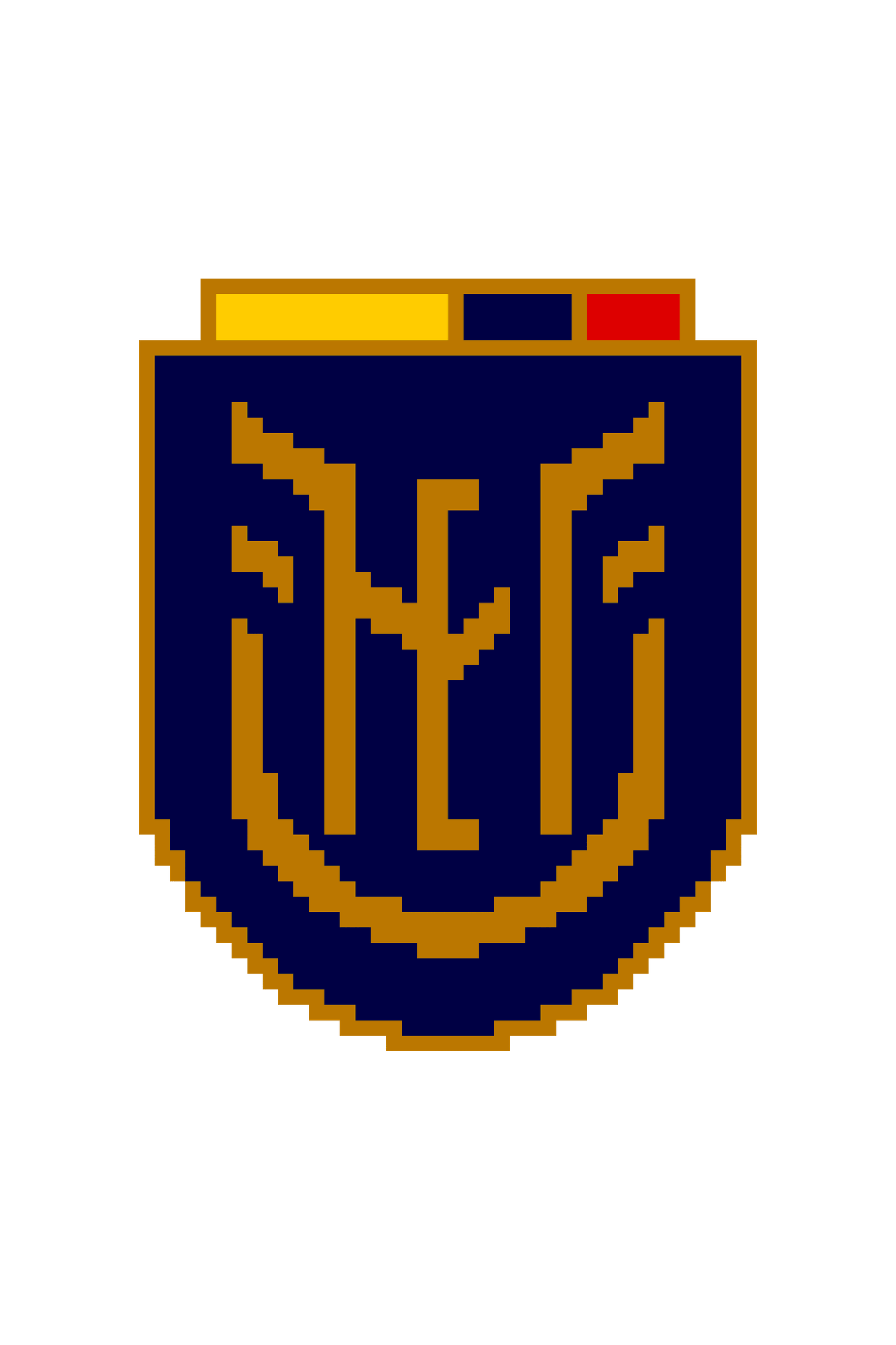 Ecuadors Landslagsemblem Pärlplatta Design