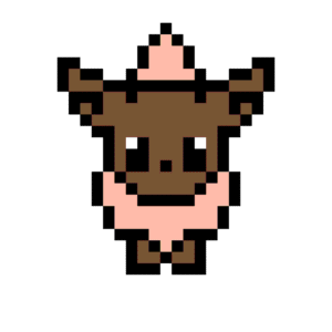 Eevee pärlplatta mall