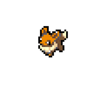 Eevee pärlplatta mall