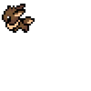 Eevee pärlplatta mall