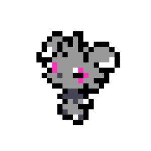 Espurr Pokemon pärlplatta mall