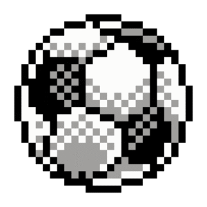 Fotboll Pärlplatta Design