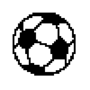 Fotboll Pärlplatta Design