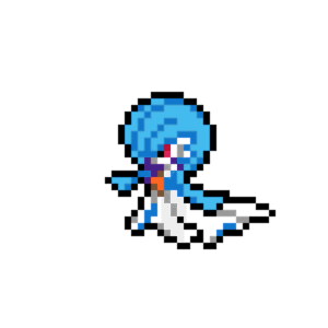 Gardevoir pärlplatta mall