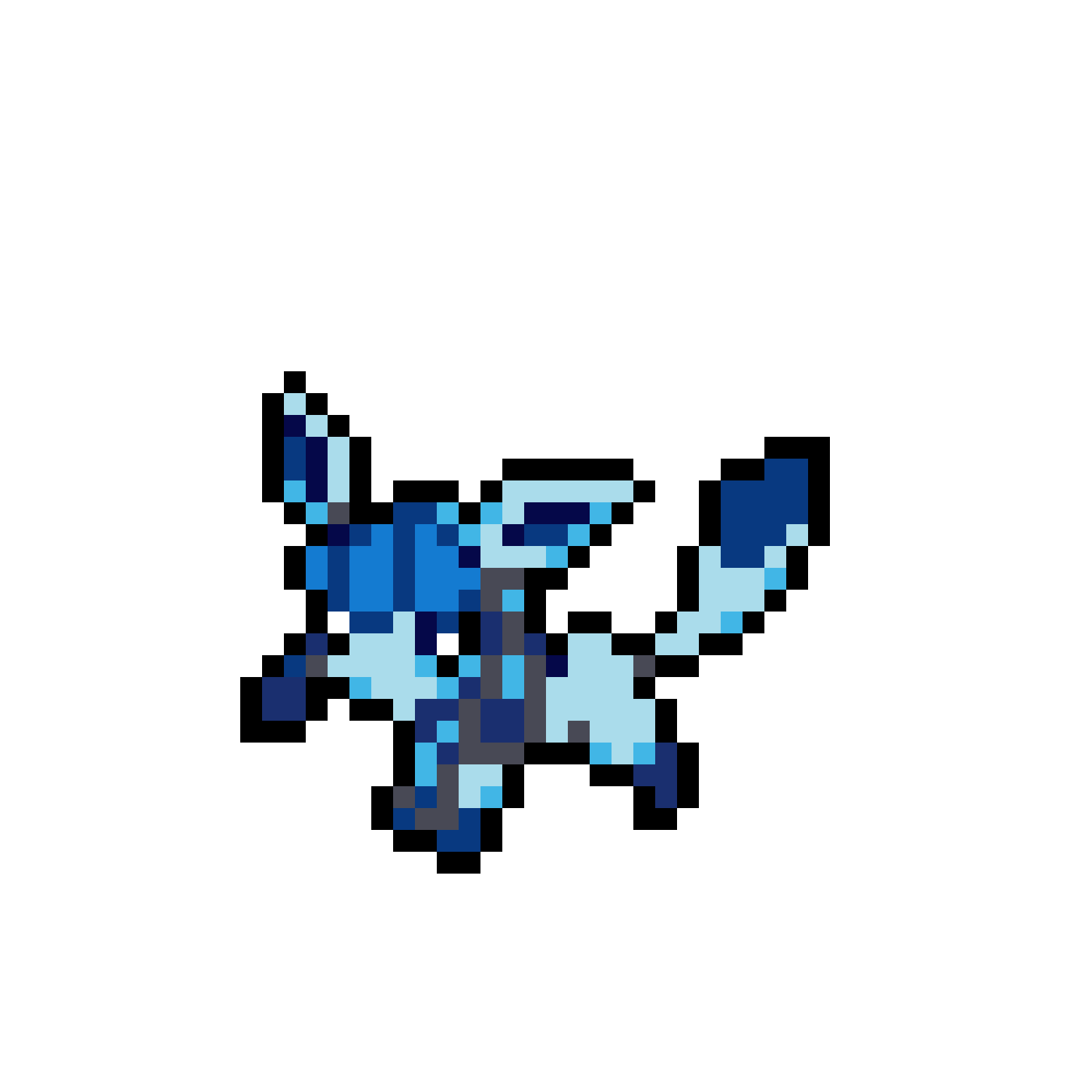 Glaceon Pärlplatta Design