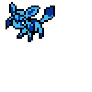 GLACEON pärlplatta mall