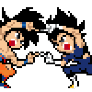 Goku och Vegeta Parlplatta Mall (PDF)