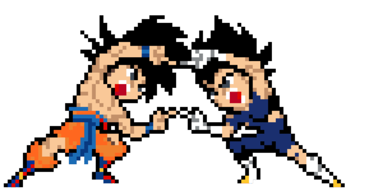 Goku och Vegeta Parlplatta Mall – 1,669 parlor | ParlEventyr