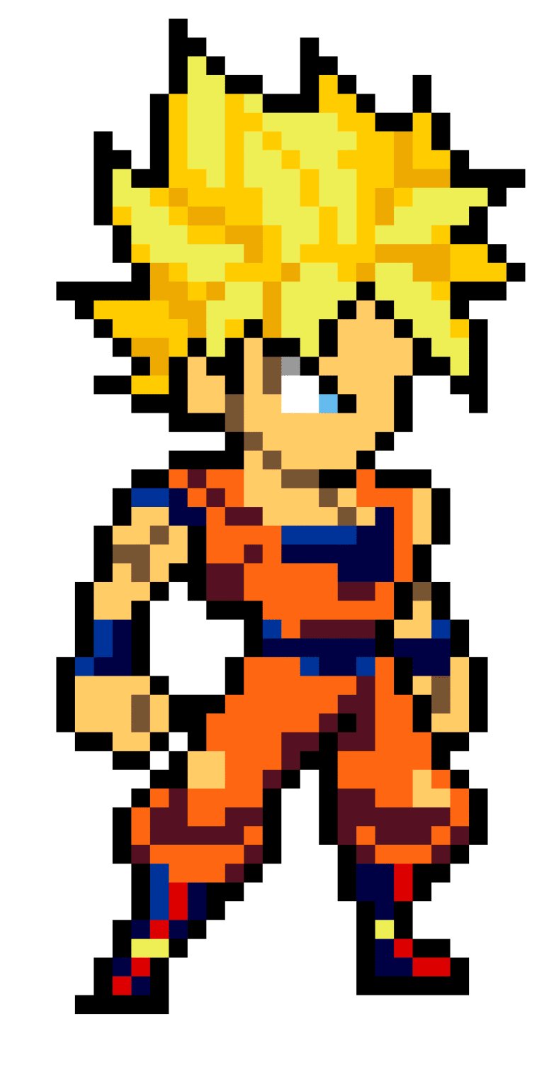 Goku SSJ Klassisk Parlplatta Mall – 840 parlor | ParlEventyr