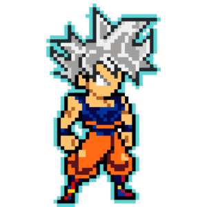 Goku Ultra Instinkt Aura Parlplatta Mall (PDF)