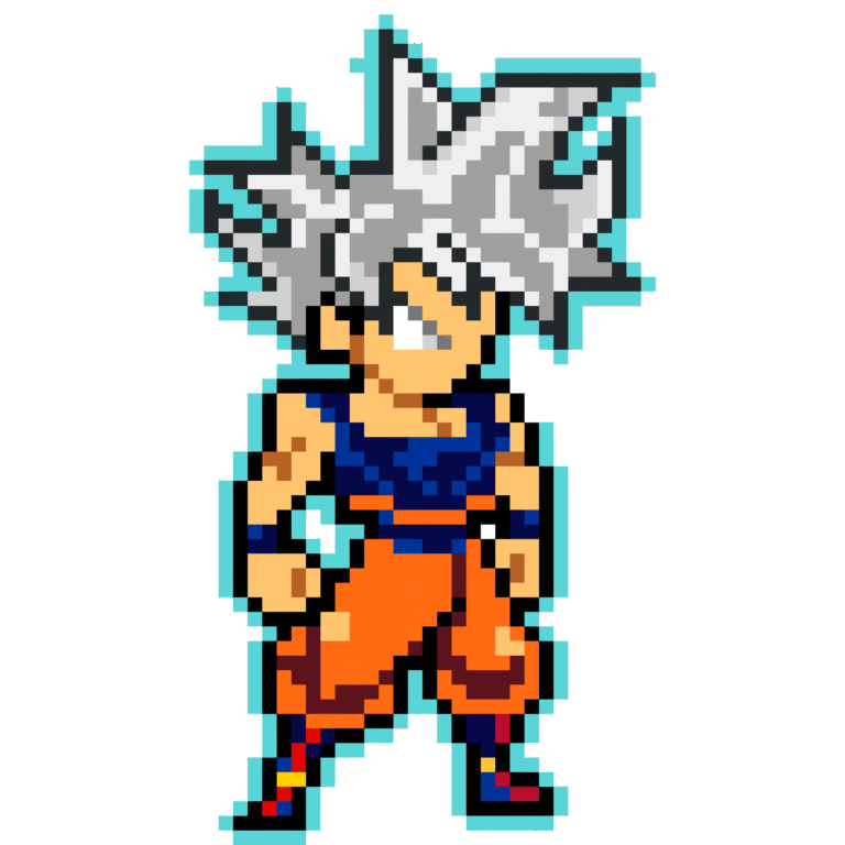 Goku Ultra Instinkt Aura Parlplatta Mall – 1,167 parlor | ParlEventyr