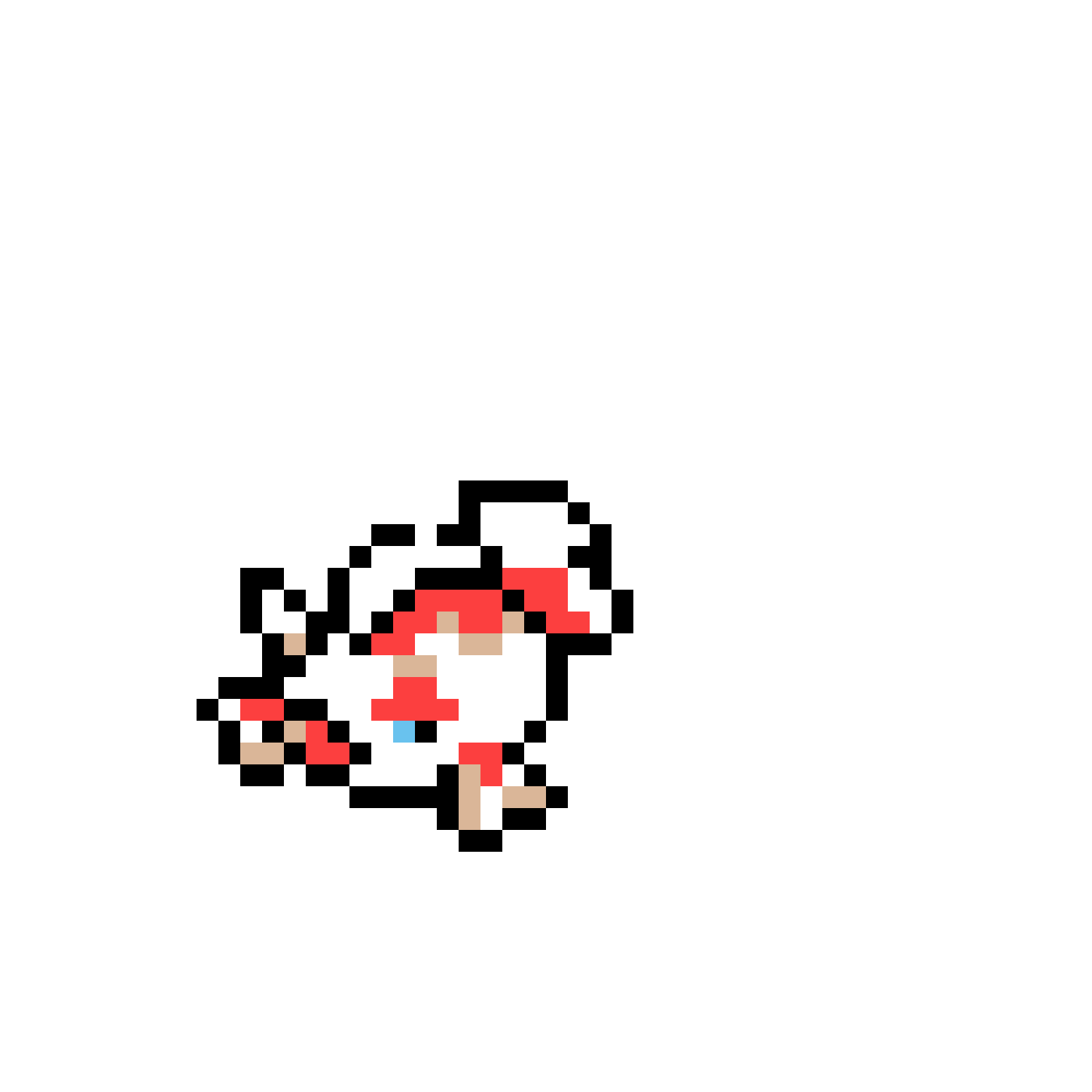 Goldeen pärlplatta mall