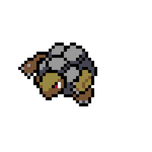 Golem pärlplatta mall