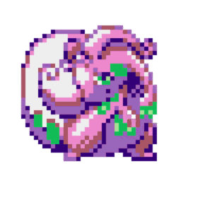 Goodra pärlplatta mall