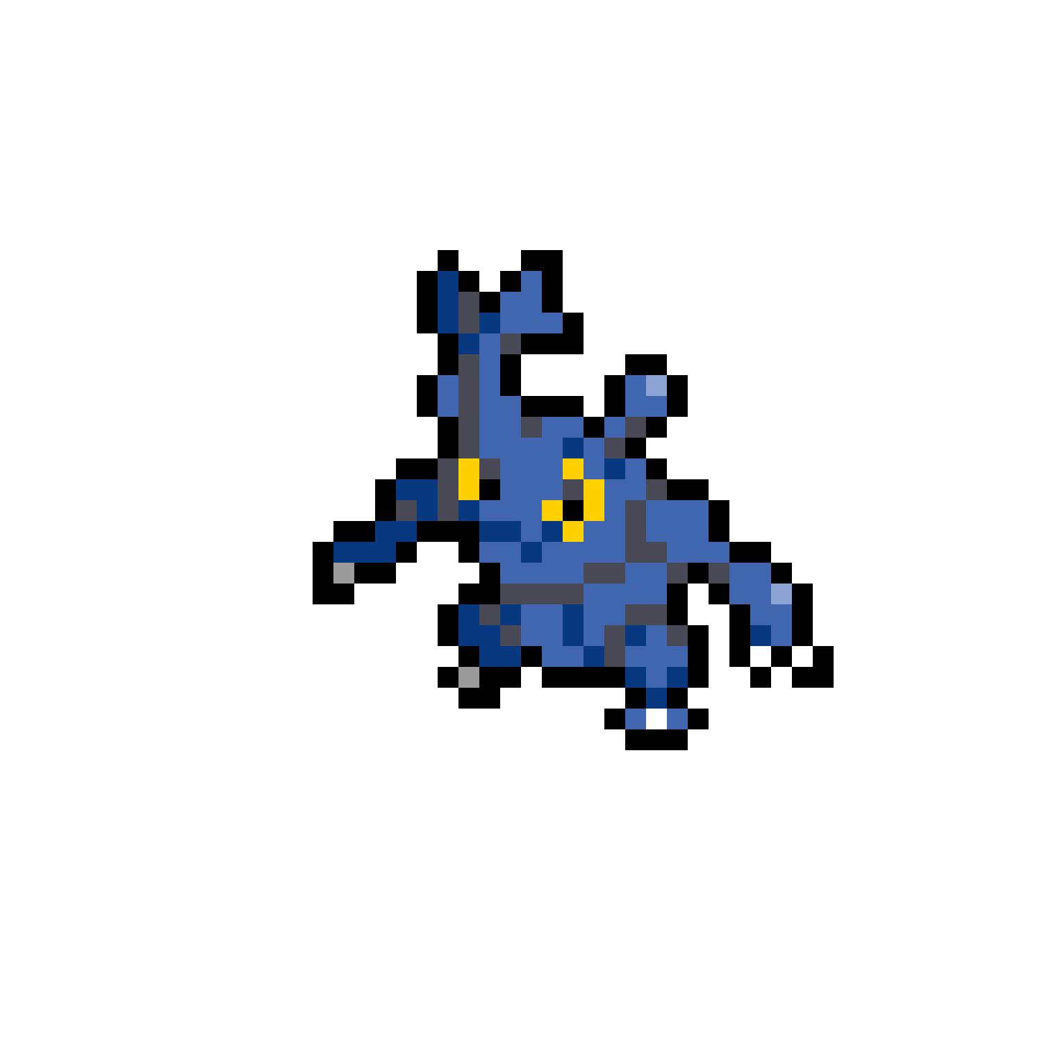 Heracross Pärlplatta Design