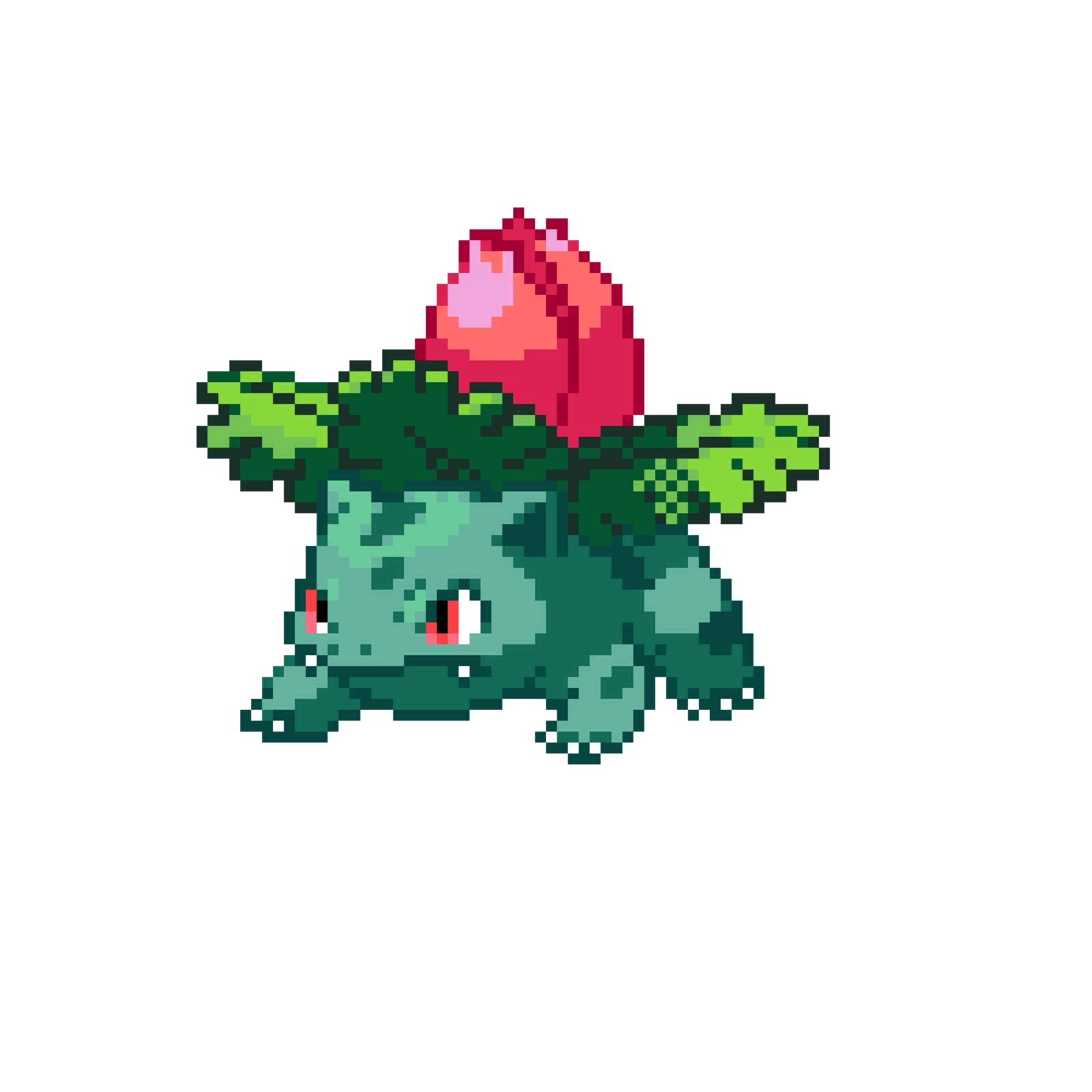 Ivysaur Pärlplatta Design