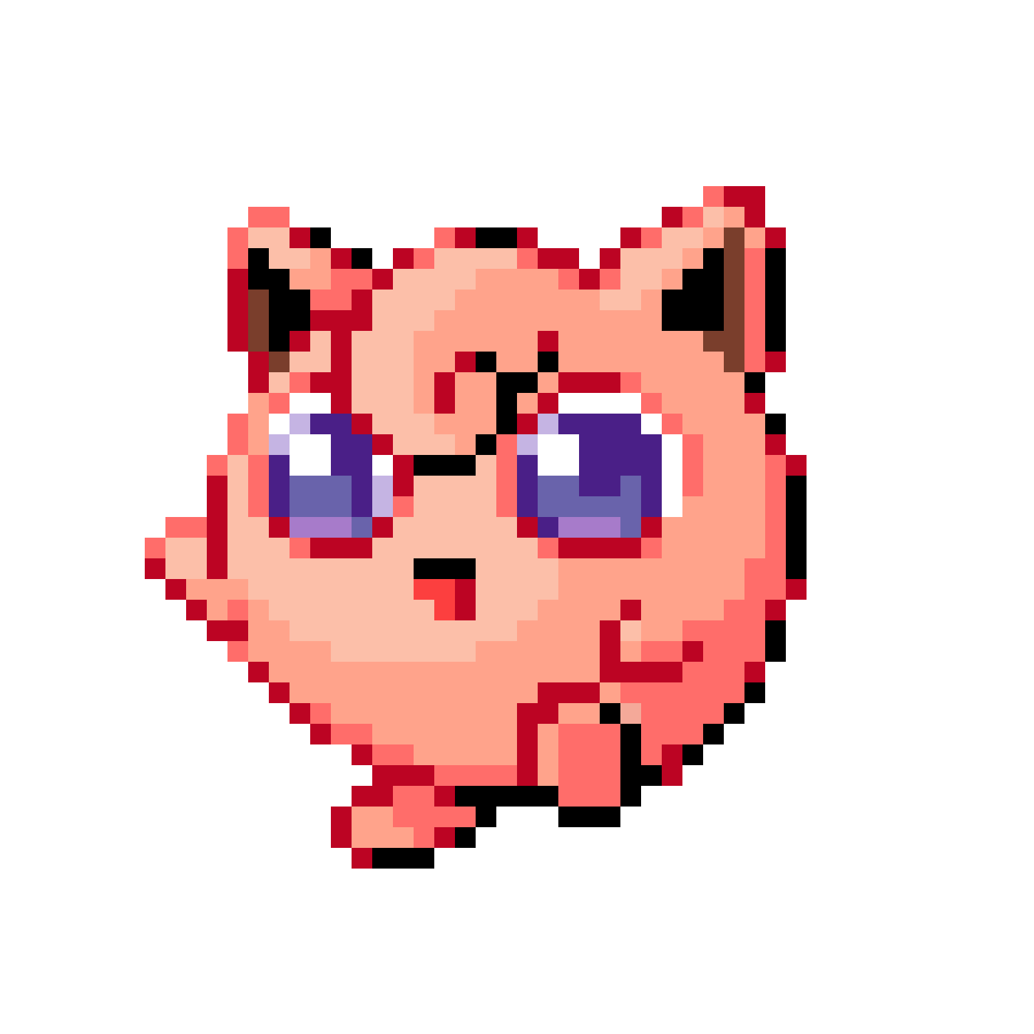 Jigglypuff Pärlplatta Design