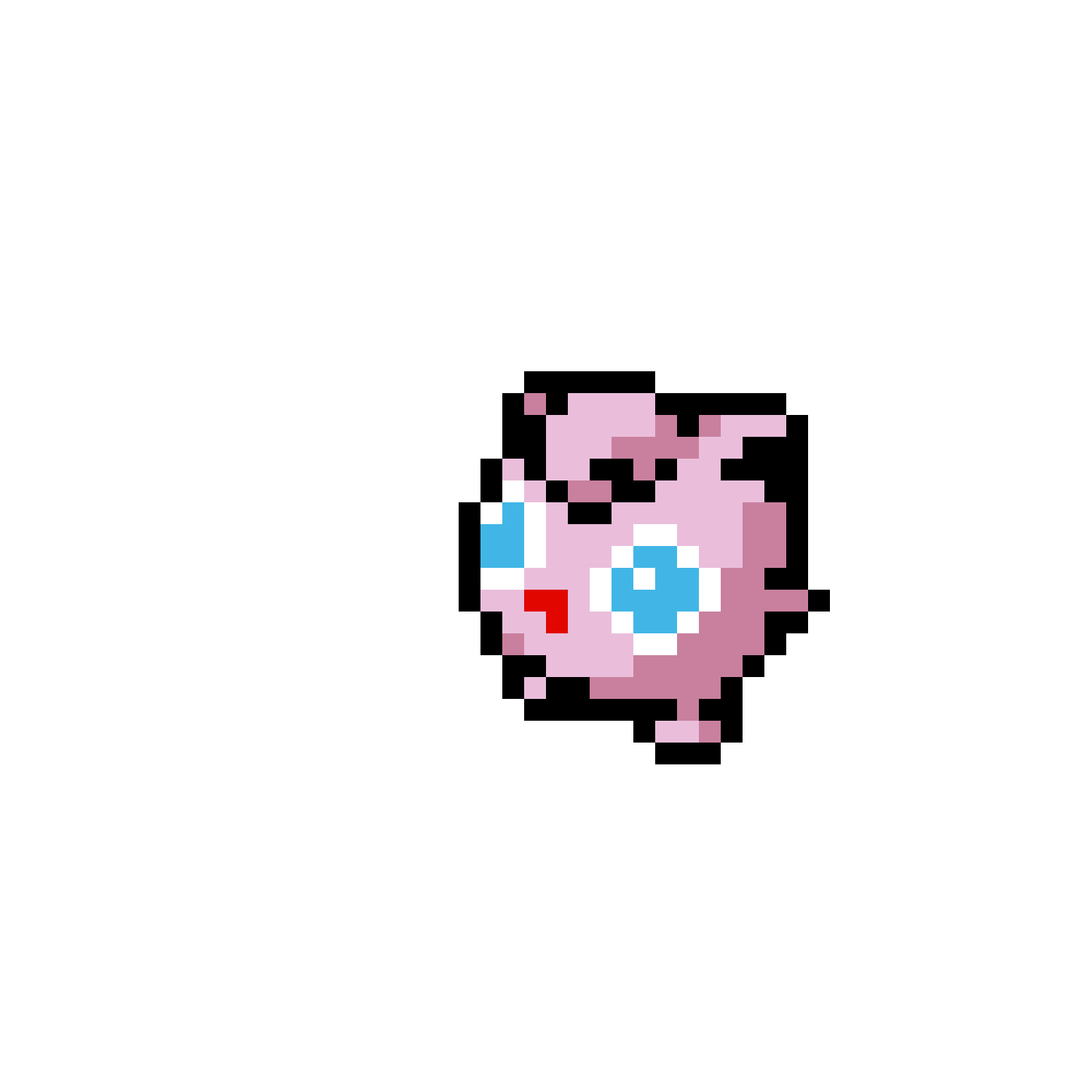 Jigglypuff Pärlplatta Design