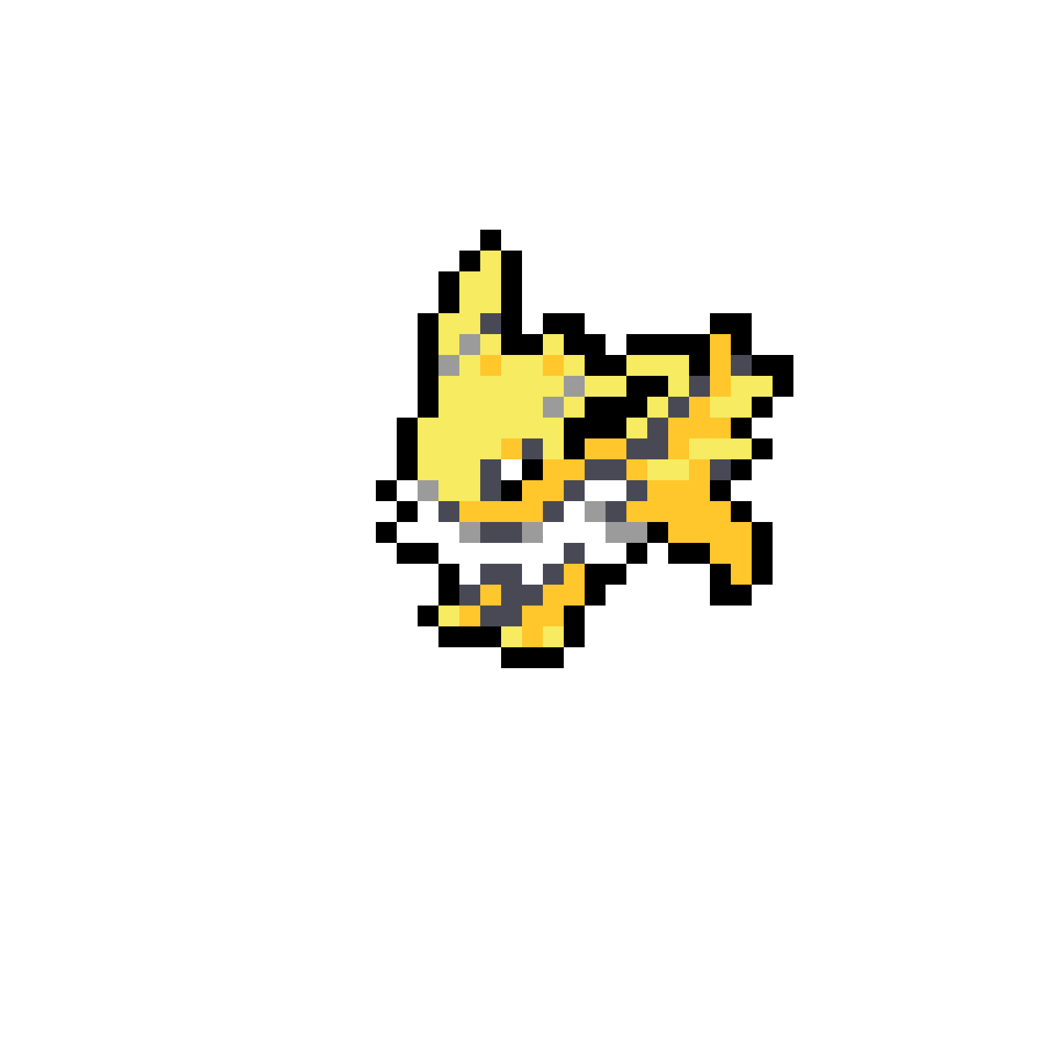 Jolteon Pärlplatta Design