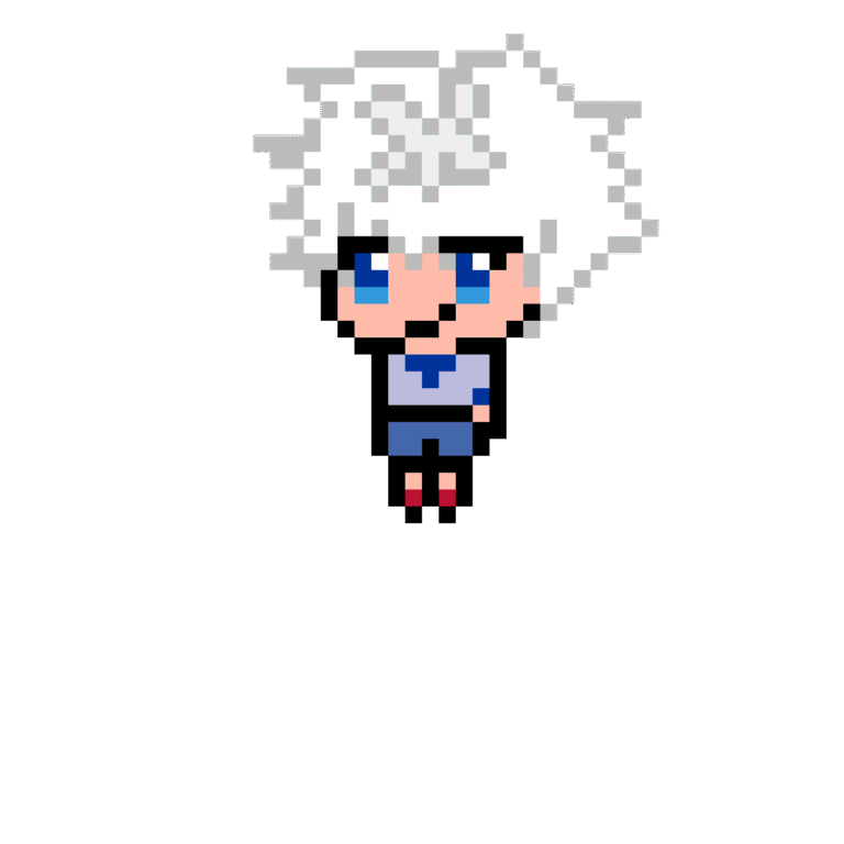 Killua – Hunter X Liten Parlplatta Mall – 378 parlor | ParlEventyr