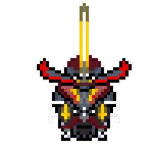 Kingambit pärlplatta mall