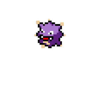 Koffing pärlplatta mall