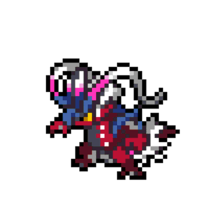 Koraidon pärlplatta mall