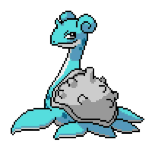 Lapras pärlplatta mall