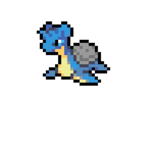 Lapras pärlplatta mall