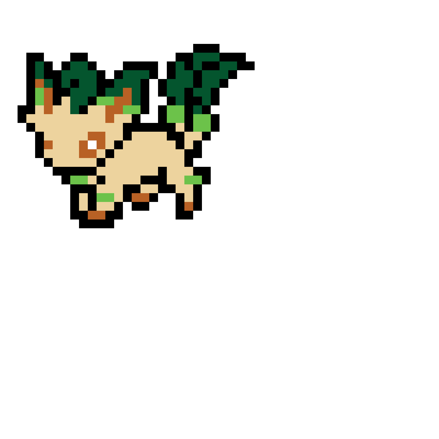 LEAFEON Pärlplatta Design