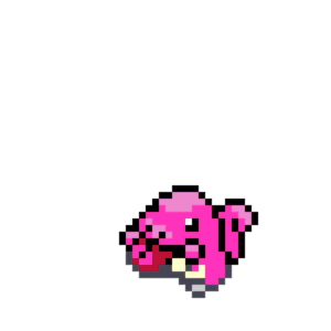 Lickitung pärlplatta mall