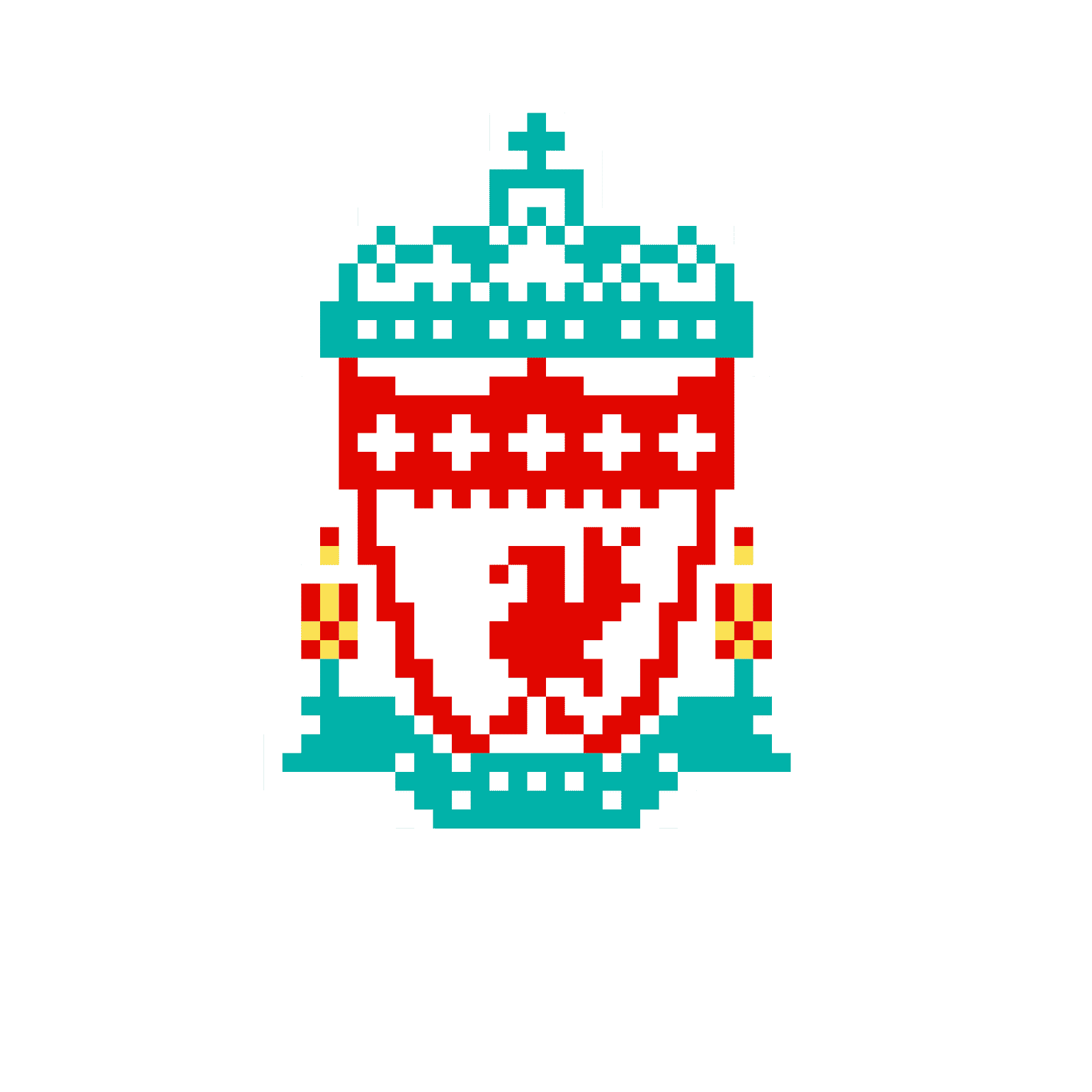 Liverpool FC Pärlplatta Design