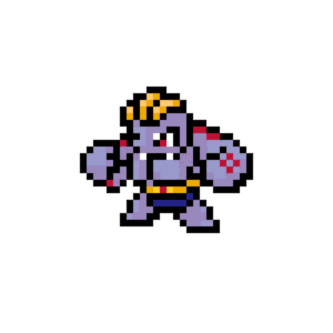 Machoke pärlplatta mall